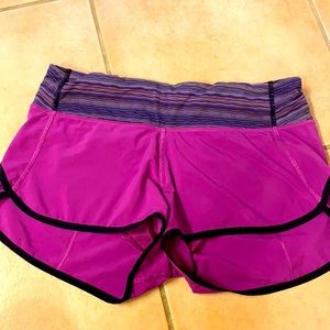 SOLD Lululemon speed shorts